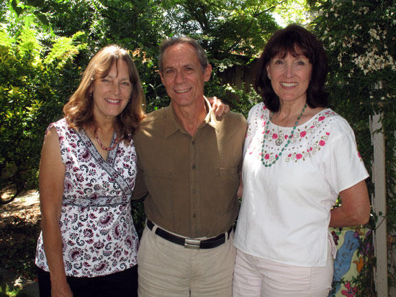 Pictured from left to right are Diane Couch, Curt Degler, Christine Wilder, Officers of South Asian Village Empowerment